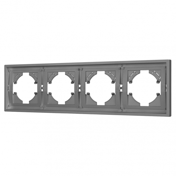Рамка пластиковая FRM-TENDO-PL-4-GR, Arlight, 053849, изображение 1