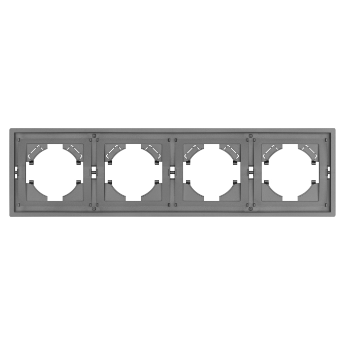 Рамка пластиковая FRM-TENDO-PL-4-GR, Arlight, 053849, изображение 3