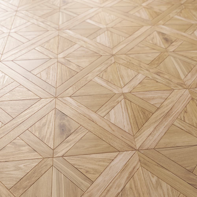 Модульный паркет инженерный Lab Arte №4-50 Дуб Рустик лак 483x483x14/3мм