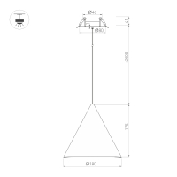 Светильник SP-MAKOTO-R180-10W Warm2700 (WH, 36 deg, 230V, TRIAC), Arlight, 057207 Светильник SP-MAKOTO-R180-10W Warm2700 (WH, 36 deg, 230V, TRIAC), Arlight, 057207