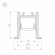 Профиль SL-COMFORT-2322-F-2000 ANOD, Arlight, 031770, изображение 4 Профиль SL-COMFORT-2322-F-2000 ANOD, Arlight, 031770, изображение 4