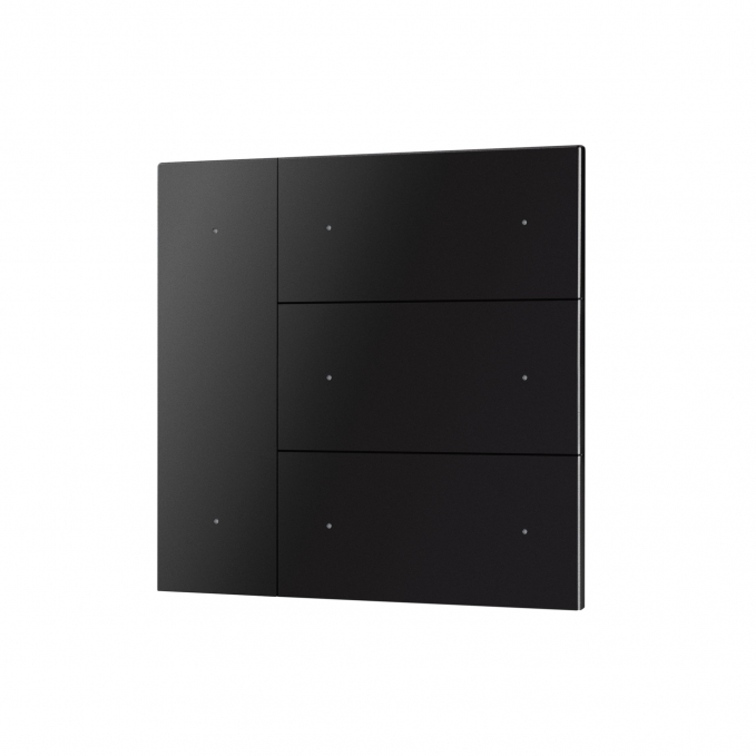 INTELLIGENT ARLIGHT Накладка панели KNX-23-4G-SUF Black (Backlight), Arlight, 051083, изображение 1 INTELLIGENT ARLIGHT Накладка панели KNX-23-4G-SUF Black (Backlight), Arlight, 051083, изображение 1