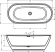 Ванна акриловая Riho Inspire 180x80 B085004220 черная матовая отдельно стоящая Ванна акриловая Riho Inspire 180x80 B085004220 черная матовая отдельно стоящая