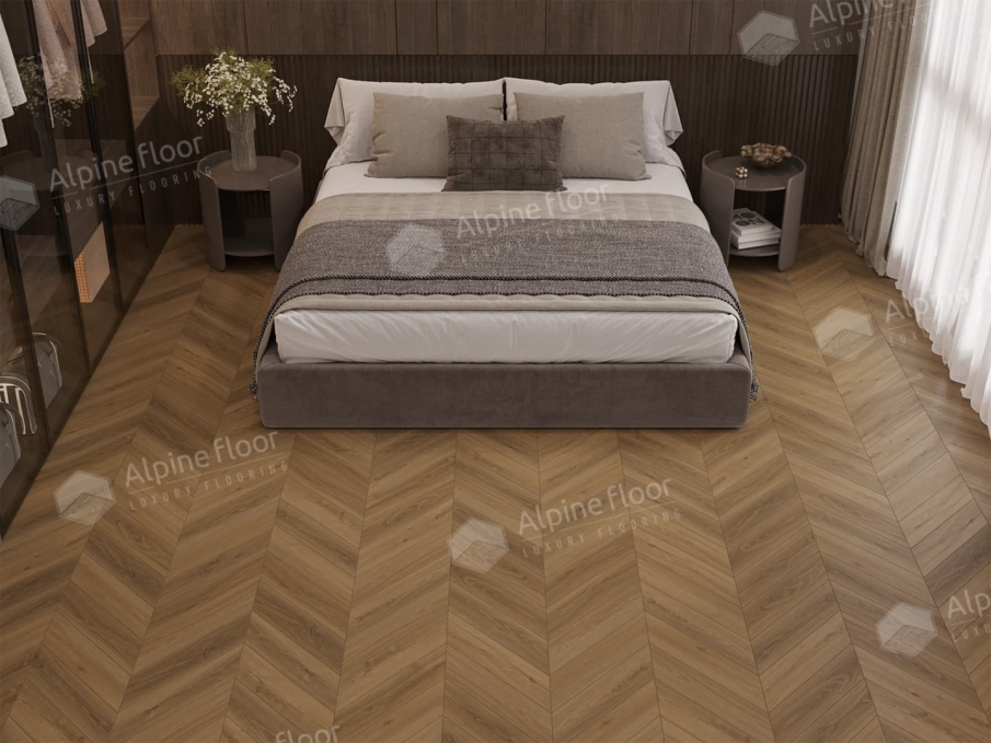 Ламинат Alpine Floor Chevron Art Дуб Тибет, LF109-07