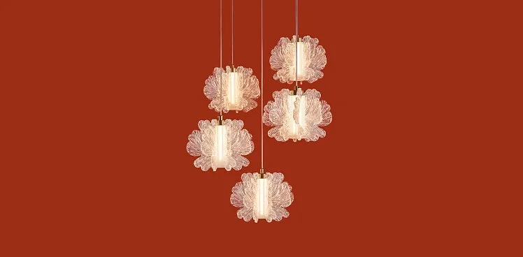 Подвесной светильник Цветок / Flower, Freya, FR5579PL-L40BS Подвесной светильник Цветок / Flower, Freya, FR5579PL-L40BS