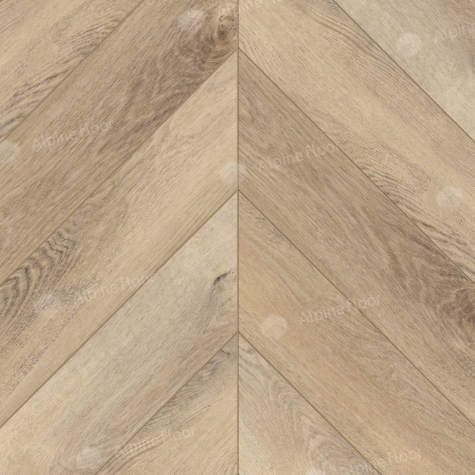 Каменный ламинат SPC Alpine Floor Chevron Alpine Дуб Синистра, ECO 18-6 MC