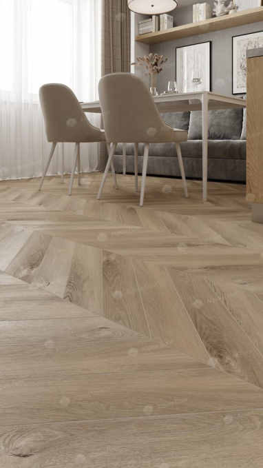 Каменный ламинат SPC Alpine Floor Chevron Alpine Дуб Синистра, ECO 18-6 MC