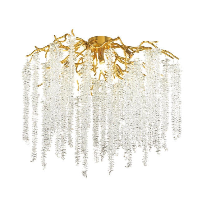 Люстра потолочная G9 8*40W BANCHE HALL ODL23 617 ODEON LIGHT 5005/8C, фото на белом фоне Люстра потолочная G9 8*40W BANCHE HALL ODL23 617 ODEON LIGHT 5005/8C, фото на белом фоне