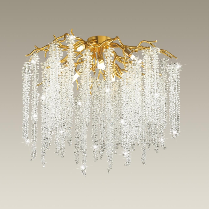 Люстра потолочная G9 8*40W BANCHE HALL ODL23 617 ODEON LIGHT 5005/8C, фото на цветном фоне 1 Люстра потолочная G9 8*40W BANCHE HALL ODL23 617 ODEON LIGHT 5005/8C, фото на цветном фоне 1
