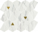 Мозаика Italon Charme Advance Platinum White Mosaico Vertex 25.8x30, 600110000941 Мозаика Italon Charme Advance Platinum White Mosaico Vertex 25.8x30, 600110000941