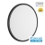 Светильник LED 40Вт 3000/4000K D495 IP40 ALFA BLACK MITRA LED SN 554 СОНЕКС 7660/40L