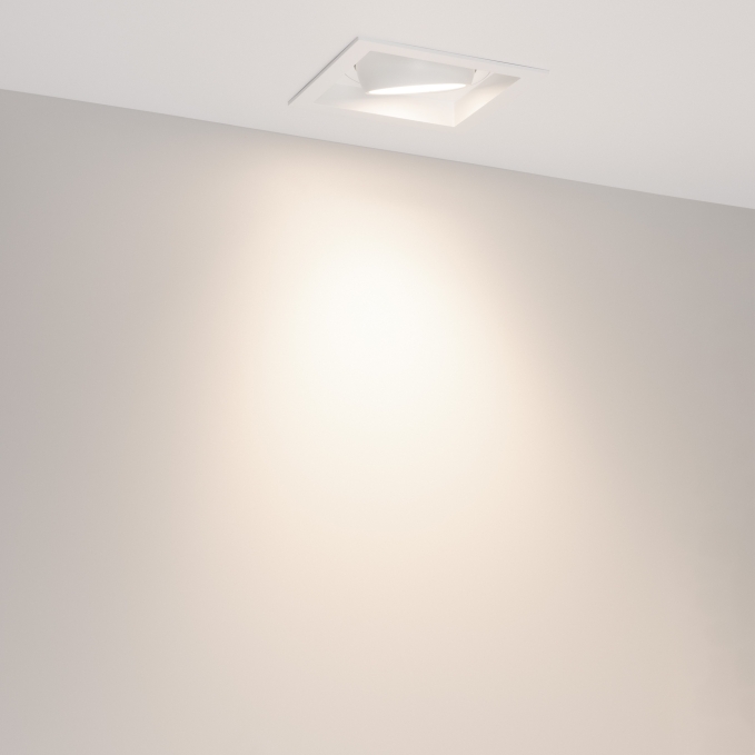 Светильник MS-VORTEX-BUILT-S140x140-30W Day4000 (WH-WH, 50 deg, 230V), Arlight, 057925, изображение 2 Светильник MS-VORTEX-BUILT-S140x140-30W Day4000 (WH-WH, 50 deg, 230V), Arlight, 057925, изображение 2