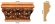 Капитель Decomaster D202-1223, 144x85x30 мм Капитель Decomaster D202-1223, 144x85x30 мм