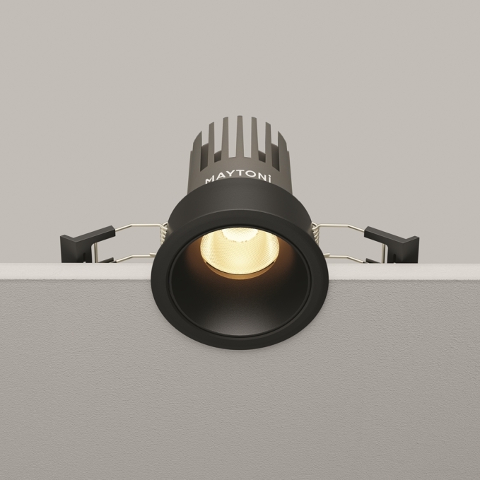 Встраиваемый светильник Омут / Dip 10 Вт 2700 К 50°, DL115-10W-2.7K-B, изображение 2 Встраиваемый светильник Омут / Dip 10 Вт 2700 К 50°, DL115-10W-2.7K-B, изображение 2