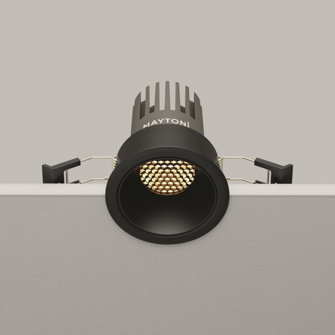 Встраиваемый светильник Омут / Dip 10 Вт 2700 К 50°, DL115-10W-2.7K-B, изображение 6 Встраиваемый светильник Омут / Dip 10 Вт 2700 К 50°, DL115-10W-2.7K-B, изображение 6