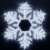 Фигура светодиодная ARD-SNOWFLAKE-M10-1000x900-504LED White (230V, 31W), Arlight, 034258