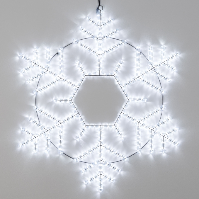 Фигура светодиодная ARD-SNOWFLAKE-M10-1000x900-504LED White (230V, 31W), Arlight, 034258, изображение 4 Фигура светодиодная ARD-SNOWFLAKE-M10-1000x900-504LED White (230V, 31W), Arlight, 034258, изображение 4