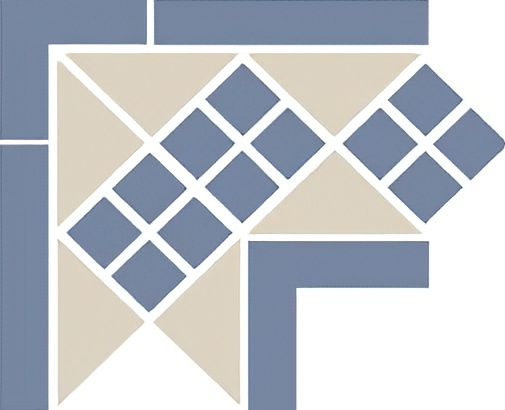 Керамогранит (угол) Top Cer Octagon Corner Lisbon With 1 Strip (Tr.16, Dots 11, Strips 11) 21.5x21.5, LISBON1 C16/11 Керамогранит (угол) Top Cer Octagon Corner Lisbon With 1 Strip (Tr.16, Dots 11, Strips 11) 21.5x21.5, LISBON1 C16/11
