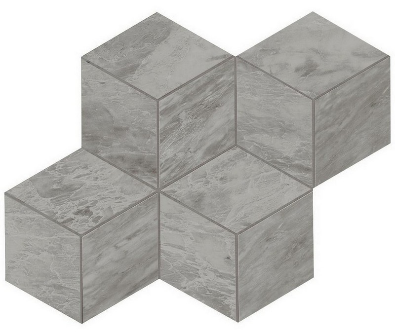 Мозаика Atlas Concorde Italy Marvel Stone Bardiglio Grey Mosaico Esag. Lapp 30x35, AS2I