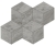 Мозаика Atlas Concorde Italy Marvel Stone Bardiglio Grey Mosaico Esag. Lapp 30x35, AS2I