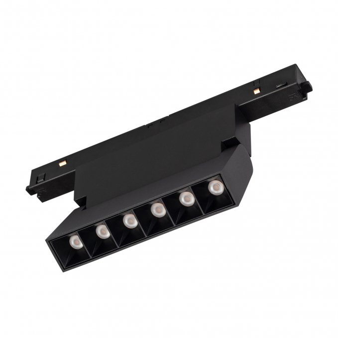 Светильник MAG-ORIENT-LASER-FOLD-S195-6W Warm3000 (BK, 30 deg, 48V, DALI), Arlight, 034631, изображение 1 Светильник MAG-ORIENT-LASER-FOLD-S195-6W Warm3000 (BK, 30 deg, 48V, DALI), Arlight, 034631, изображение 1
