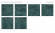 Керамический слэб StaroSlabs Double Polished Nord Verde Luminous 120x120 Керамический слэб StaroSlabs Double Polished Nord Verde Luminous 120x120