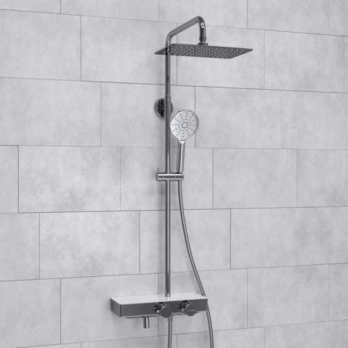 Душевая система WasserKRAFT A113.069.127.CH T Душевая система WasserKRAFT A113.069.127.CH T