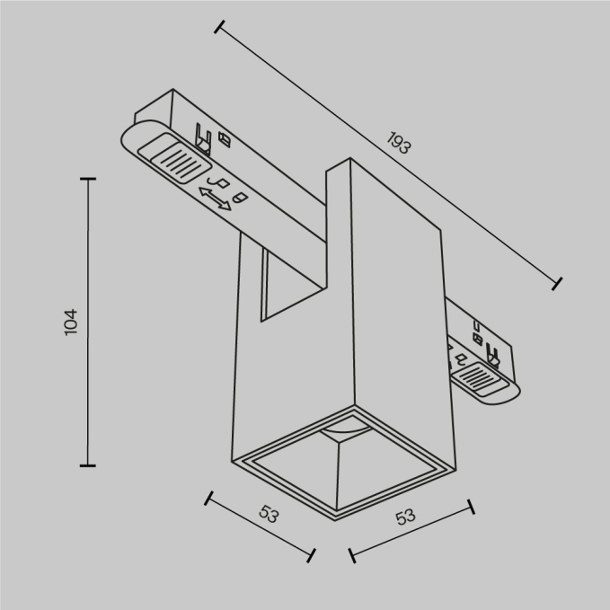 Трековый светильник Альфа / Alfa Exility 3000K 7Вт 50°, TR121-2-7W3K-BS, изображение 7 Трековый светильник Альфа / Alfa Exility 3000K 7Вт 50°, TR121-2-7W3K-BS, изображение 7