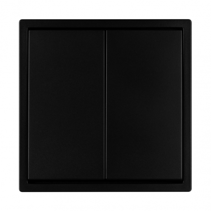 Механизм выключателя двухклавишный проходной SWT-TENDO-MKP2-PL-BK (230V, 10A), Arlight, 054067, изображение 3