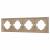 Рамка пластиковая FRM-TENDO-PL-4-GD, Arlight, 053850
