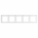 Рамка пластиковая FRM-VERSA-PL-5-WH, Arlight, 045190, изображение 3