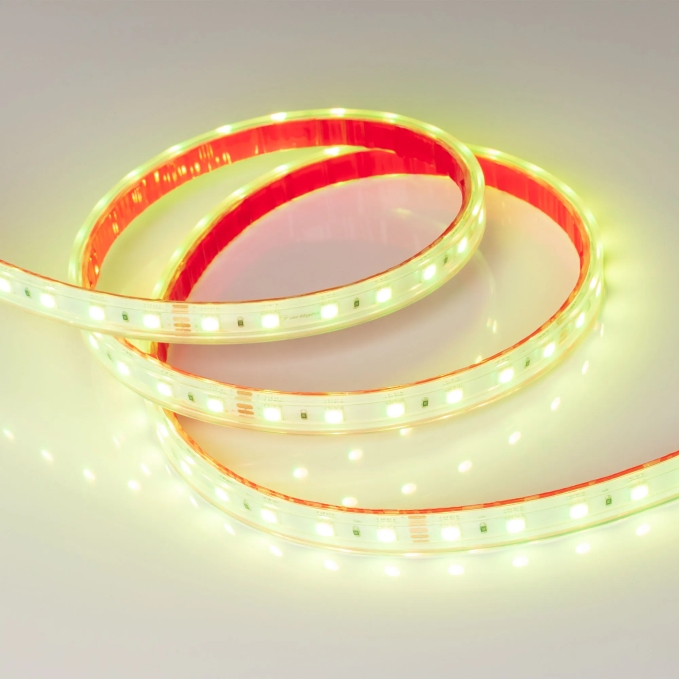 Светодиодная лента герметичная RTW-PS-B60-12mm 24V RGB (14.4 W/m, IP67, 5060, 5m), Arlight, 021400(2), изображение 2
