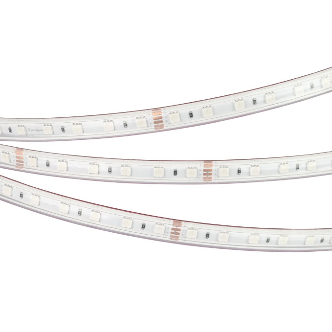 Светодиодная лента герметичная RTW-PS-B60-12mm 24V RGB (14.4 W/m, IP67, 5060, 5m), Arlight, 021400(2), изображение 4