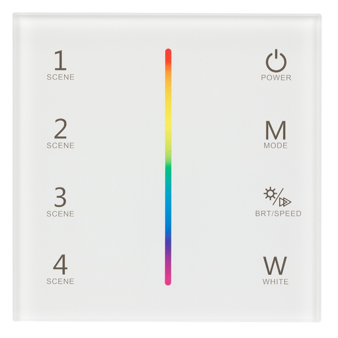 Панель Sens SMART-P22-RGBW White (12-24V, 4x3A, 2.4G), Arlight, 025168, изображение 2