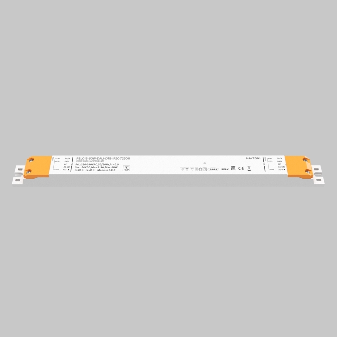 Источник напряжения 24В DALI DT8 60Вт IP 20, 725011, изображение 2 Источник напряжения 24В DALI DT8 60Вт IP 20, 725011, изображение 2