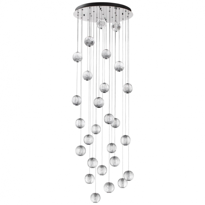 Люстра каскадная LED 120W 4000K 6600Лм CRYSTAL L-VISION ODL23 569 ODEON LIGHT 5007/120L, изображение 1 Люстра каскадная LED 120W 4000K 6600Лм CRYSTAL L-VISION ODL23 569 ODEON LIGHT 5007/120L, изображение 1