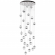 Люстра каскадная LED 120W 4000K 6600Лм CRYSTAL L-VISION ODL23 569 ODEON LIGHT 5007/120L, изображение 1 Люстра каскадная LED 120W 4000K 6600Лм CRYSTAL L-VISION ODL23 569 ODEON LIGHT 5007/120L, изображение 1