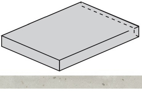 Ступень Italon Avantgarde Pure угловая левая 33x120, 620070002772 Ступень Italon Avantgarde Pure угловая левая 33x120, 620070002772