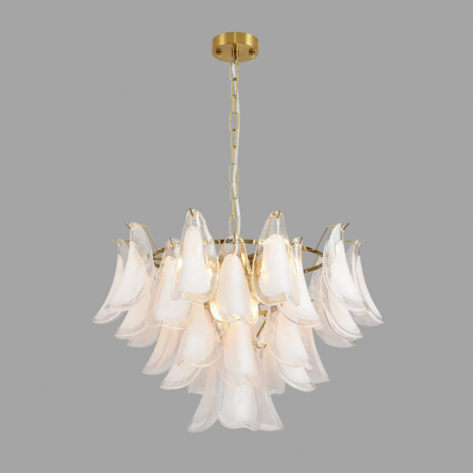 Люстра E14 9*40W 220V PLUME NEOCLASSI LN26 141 LUMION 8385/9, фото на цветном фоне 2