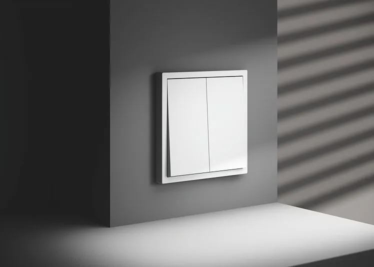 Выключатель встраиваемый VOLTUM S70 двухклавишный 10А, (белый матовый), Voltum, VLS020102 Выключатель встраиваемый VOLTUM S70 двухклавишный 10А, (белый матовый), Voltum, VLS020102