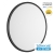 Светильник LED 48Вт 3000/4000K D600 IP40 ALFA BLACK MITRA LED SN 554 СОНЕКС 7660/48L