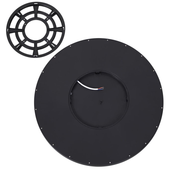 Светильник LED 48Вт 3000/4000K D600 IP40 ALFA BLACK MITRA LED SN 554 СОНЕКС 7660/48L, композиция 4 Светильник LED 48Вт 3000/4000K D600 IP40 ALFA BLACK MITRA LED SN 554 СОНЕКС 7660/48L, композиция 4