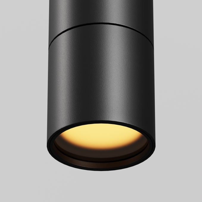 Уличный трековый подвесной светильник Фокус / Focus Led Elasity IP 3000К 8Вт 38° черный, O-TR01-1-P-8WB3K, изображение 3 Уличный трековый подвесной светильник Фокус / Focus Led Elasity IP 3000К 8Вт 38° черный, O-TR01-1-P-8WB3K, изображение 3