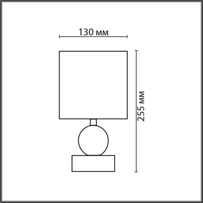 Настольная лампа E14 1*40W 220V LALANA MODERNI LN26 501 LUMION 8180/1T, схема товара Настольная лампа E14 1*40W 220V LALANA MODERNI LN26 501 LUMION 8180/1T, схема товара