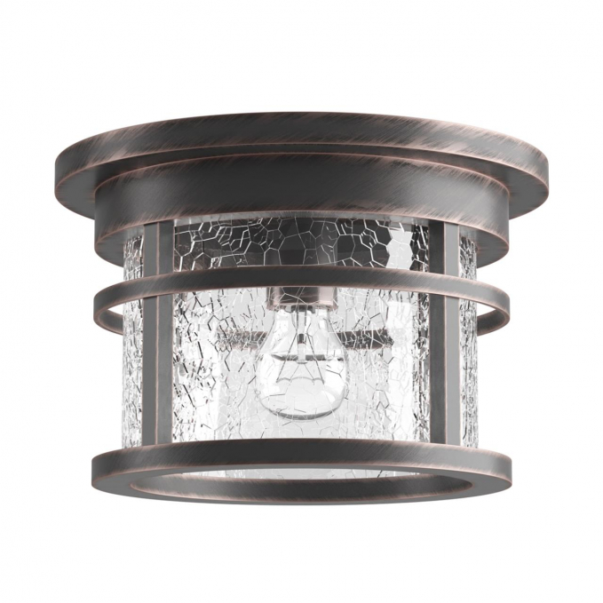 Уличный потолочный светильник IP44 E27 60W 220V VIRTA NATURE ODL18 699 ODEON LIGHT 4044/1C, изображение 1