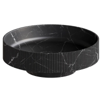 Накладная раковина Boheme Sole 40 см 801-R-NM nero marquina Накладная раковина Boheme Sole 40 см 801-R-NM nero marquina