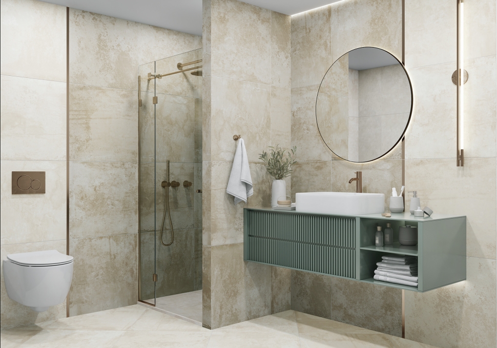 Керамогранит Alma Ceramica Cemento 57x114, GFA114CMT40R Керамогранит Alma Ceramica Cemento 57x114, GFA114CMT40R