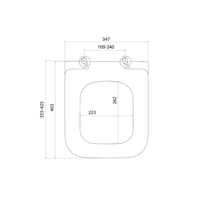 Сиденье для унитаза Iddis Optima Home 005DPSEi31