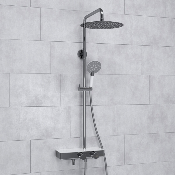 Душевая система WasserKRAFT  A113.116.058.CH T