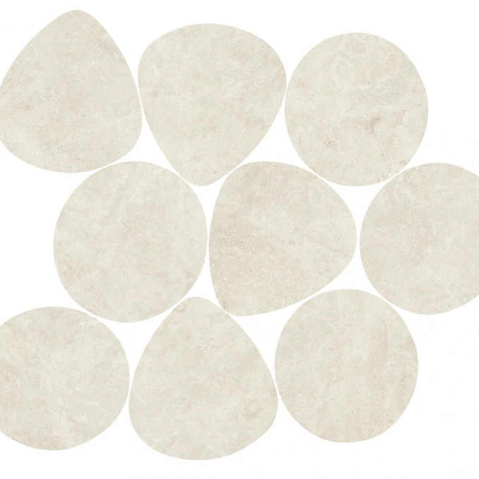 Мозаика Atlas Concorde Boost Icor Bone Pebble A+B 59.5x59.5, AYZ1